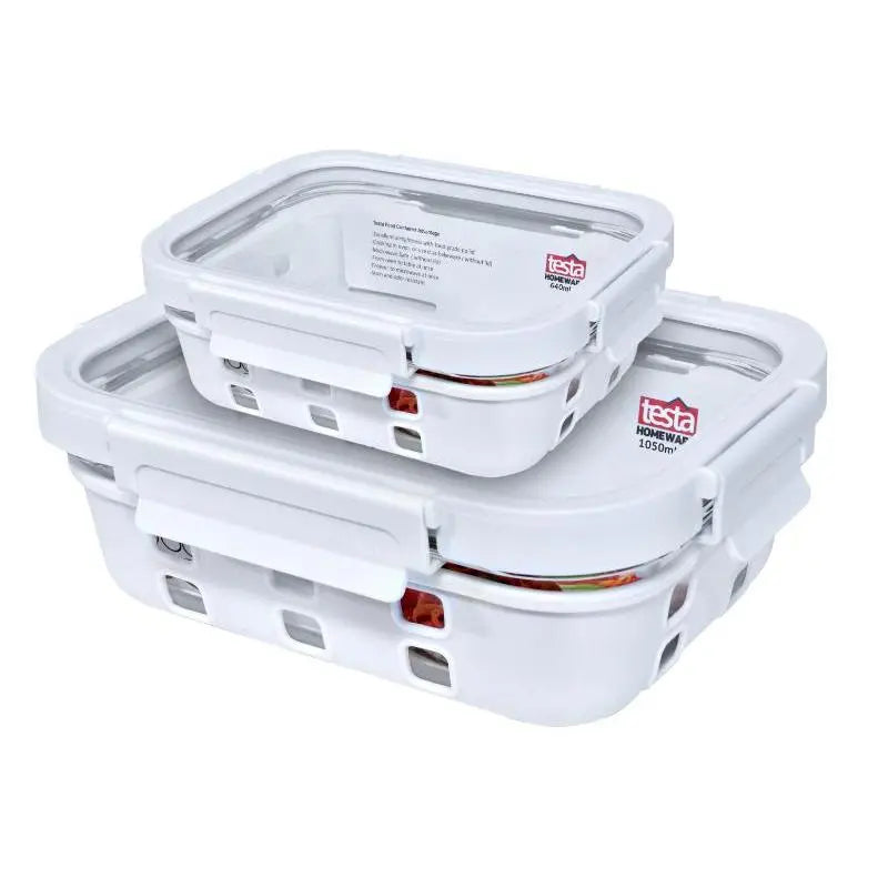 Testa Food Container 640 ml. Rectangle (H.E)